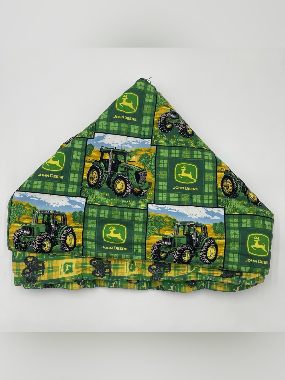 John Deere Reversible Baby Blanket/Wall Hanging Tractor 39x32.5 Nursery Farm
